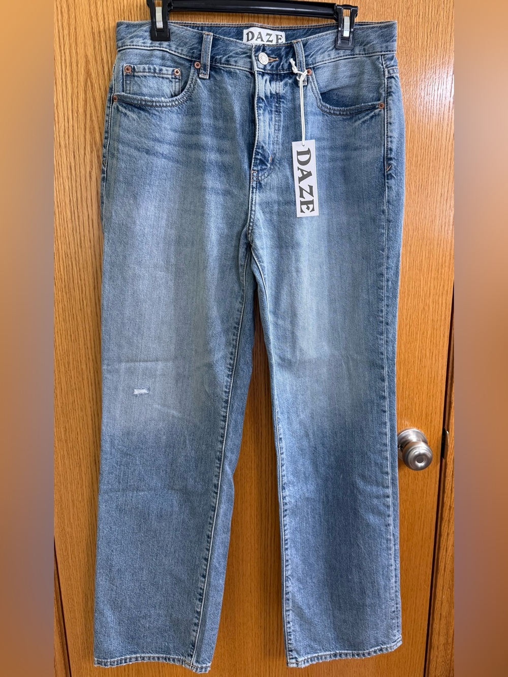 NWT DAZE 1999 Slouch 90’s Fit Jeans Size 28 Keep ’Em 100% Cotton